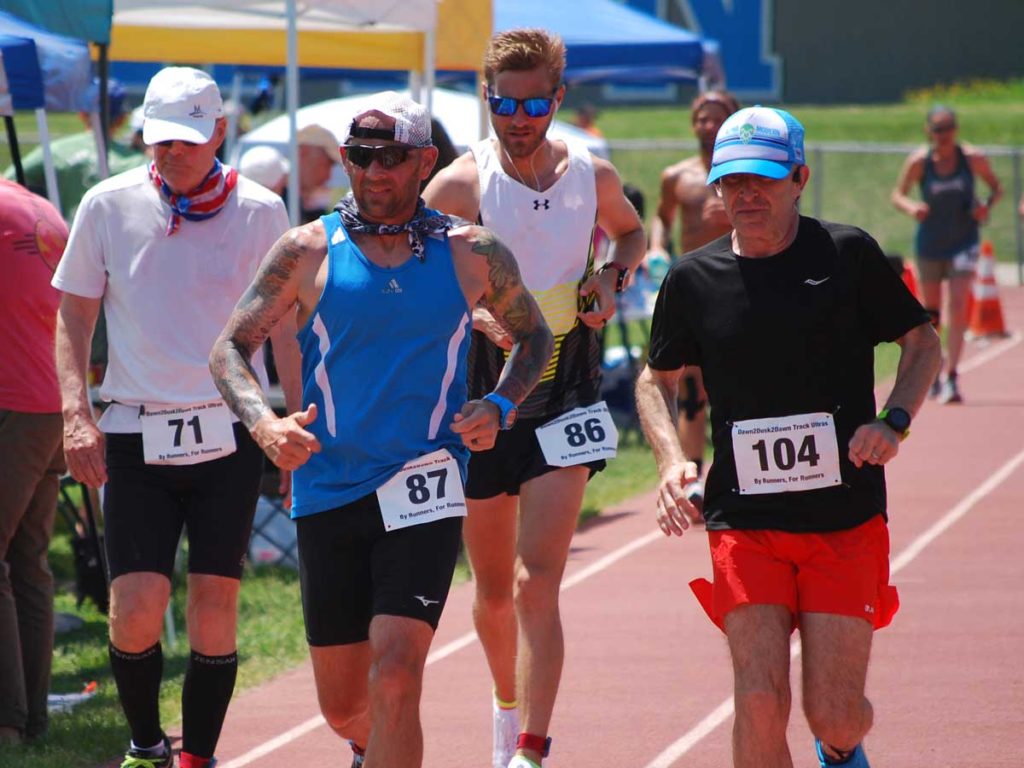 Competitors racing at D3